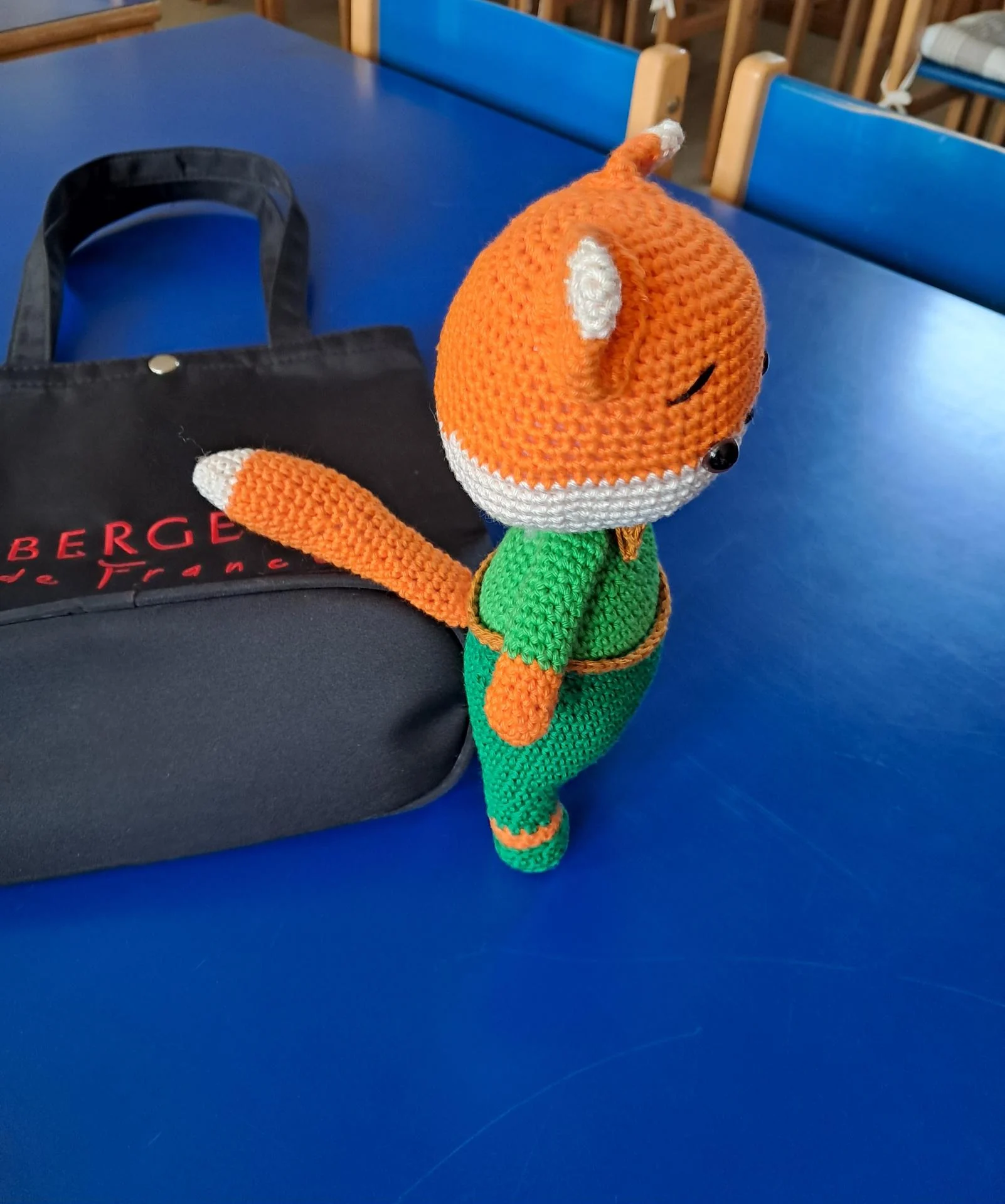 Joli petit renard au crochet