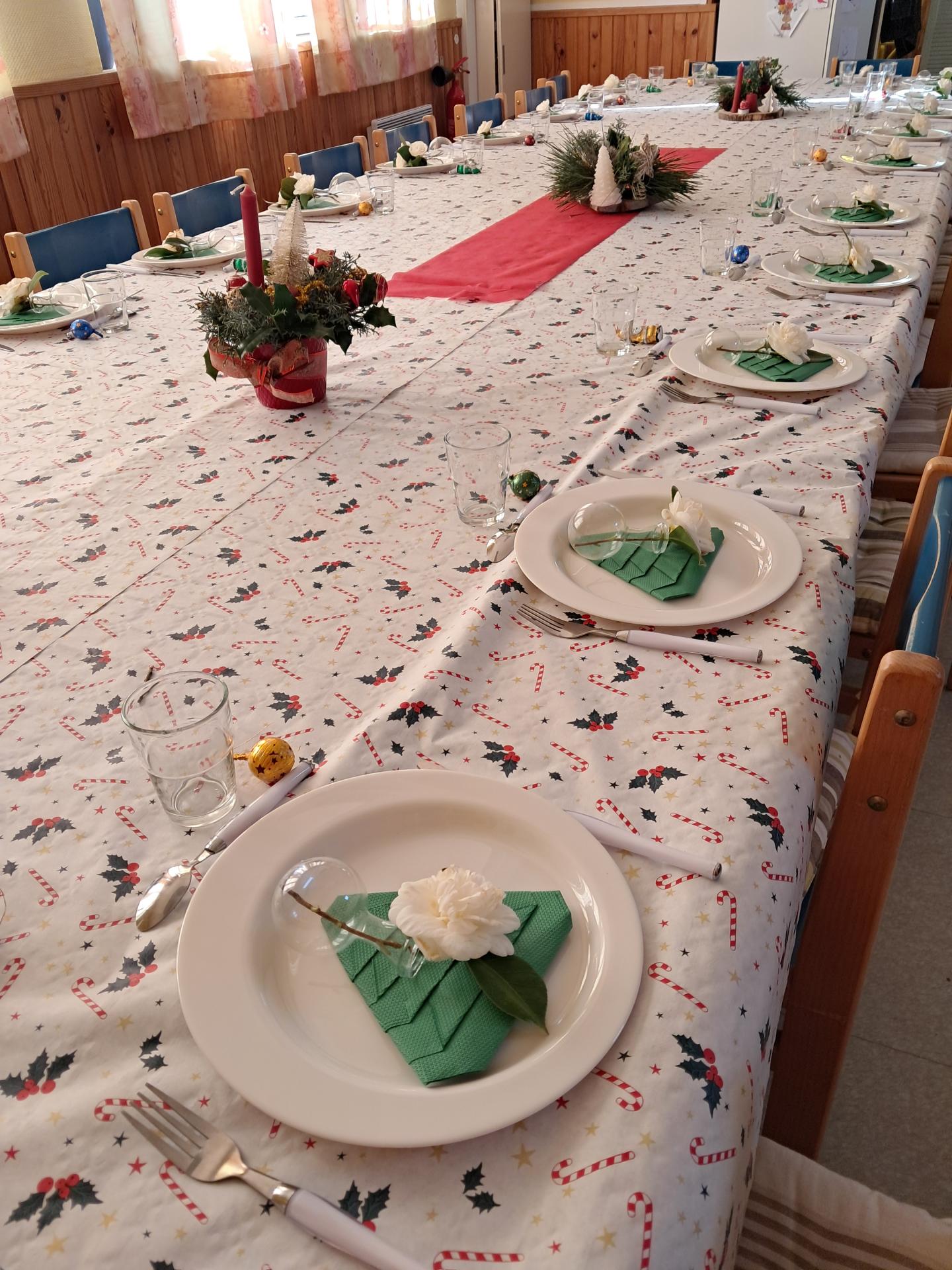 Une table festive