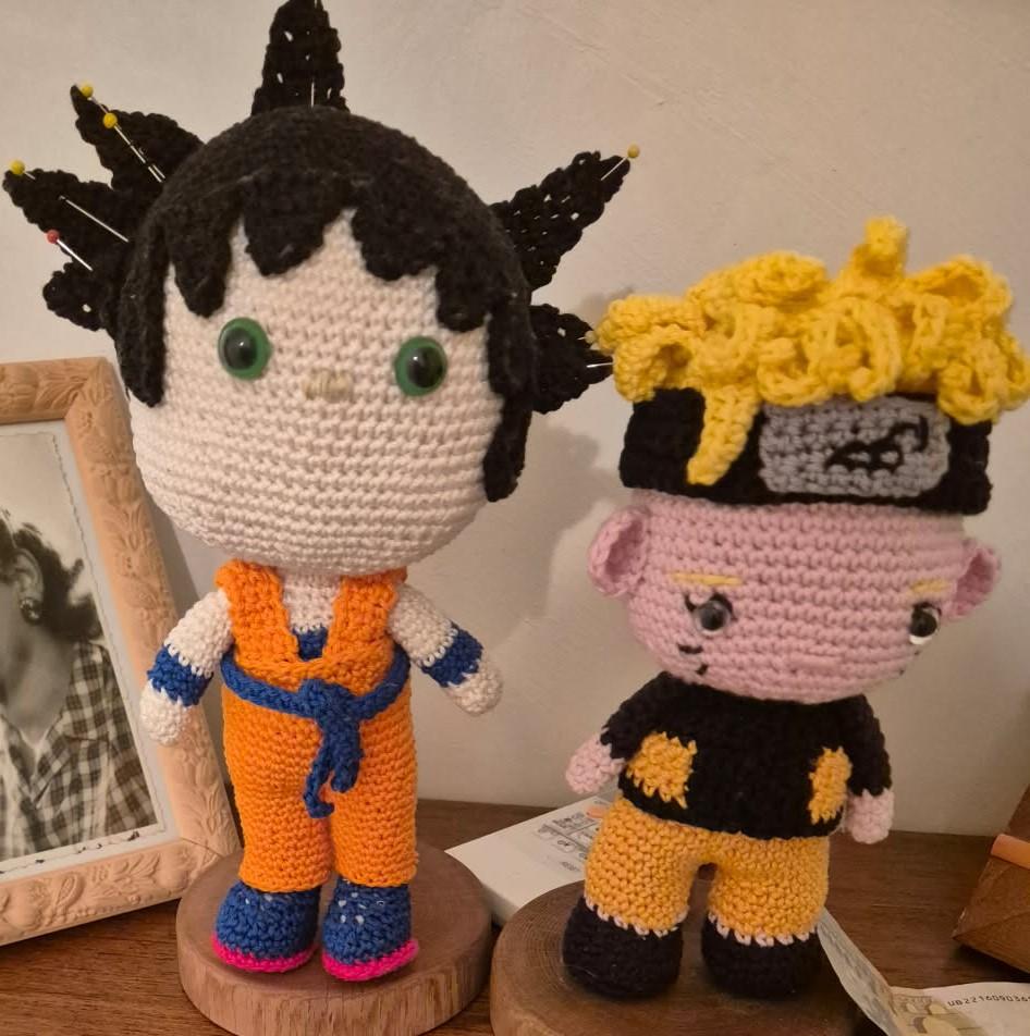 Jolis personnages au crochet