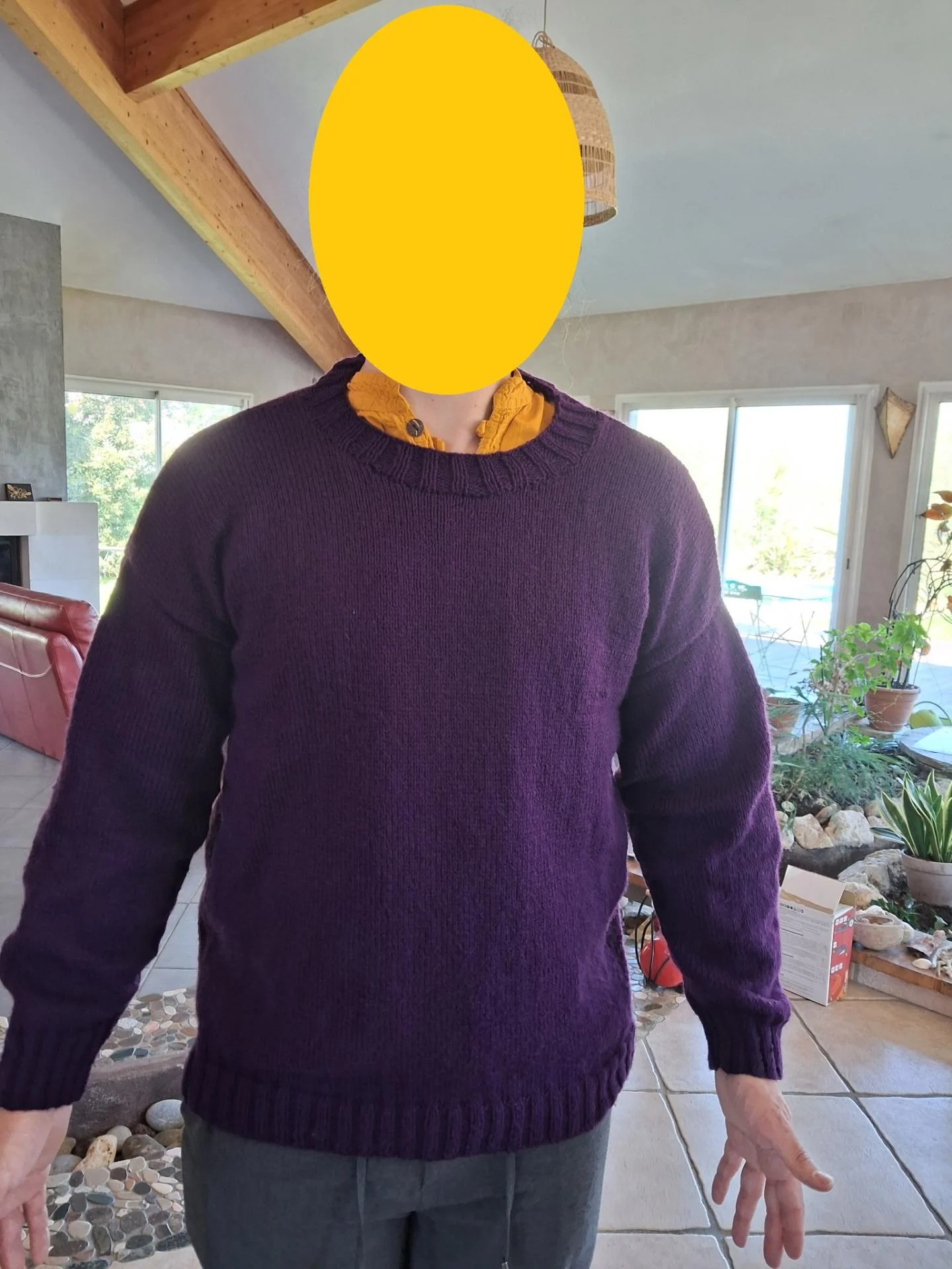 Un pull pour les hivers froids